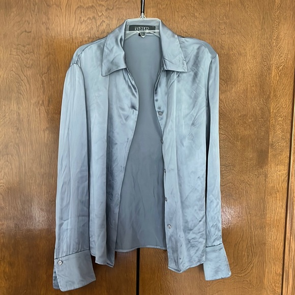 Kasper silk button up - Picture 1 of 1